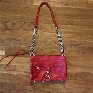 Rebecca Minkoff Red Mini MAC Crossbody